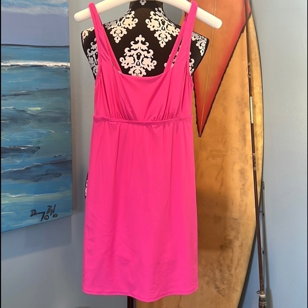 Lands’ End Swim Dress w/Sewn in Shorts!! WoW… gorgeous Pink, Pop that Tan! 4